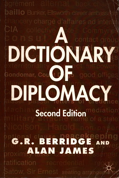 A Dictionary of Diplomacy