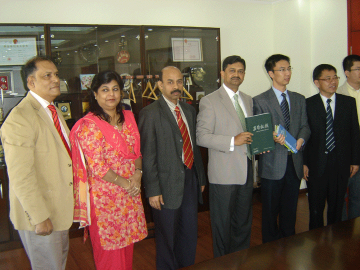 BANGLADESH INSTITUTE OF INTERNATIONAL AND STRATEGIC STUDIES  BIISS DELEGATION VISITED CHINA ON 14-22 APRIL 2009