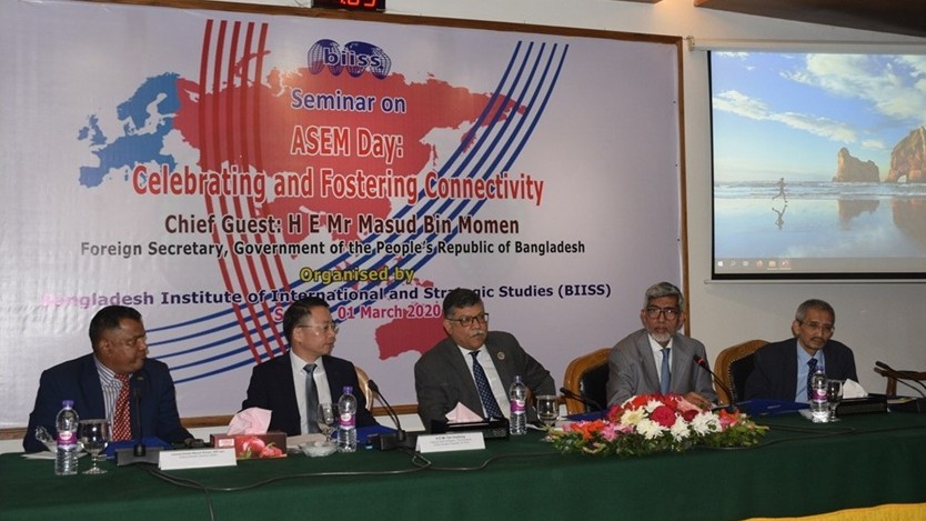 Seminar on “ASEM Day: Celebrating and Fostering Connectivity” on 01 March 2020