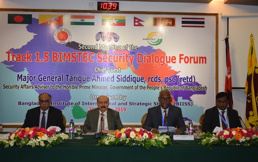 Second meeting of Track 1.5 BIMSTEC Security Dialogue Forum on 30-31 July 2019