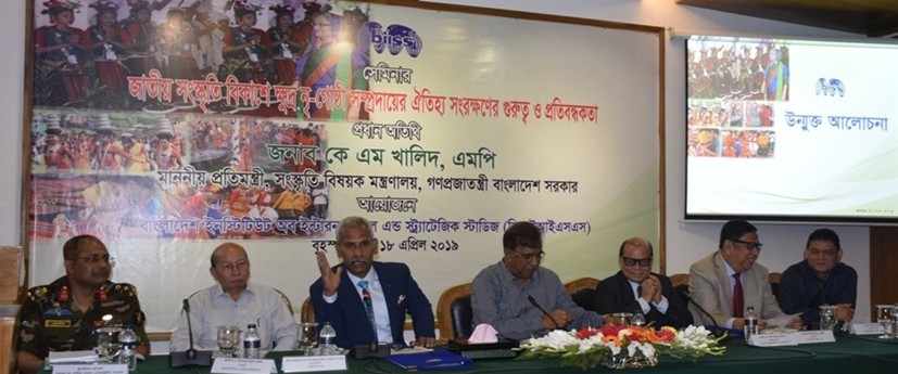 Seminar on “Importance and Challenges of Protecting Heritage of Small Ethnic Groups in Promoting National Culture” on 18 April 2019