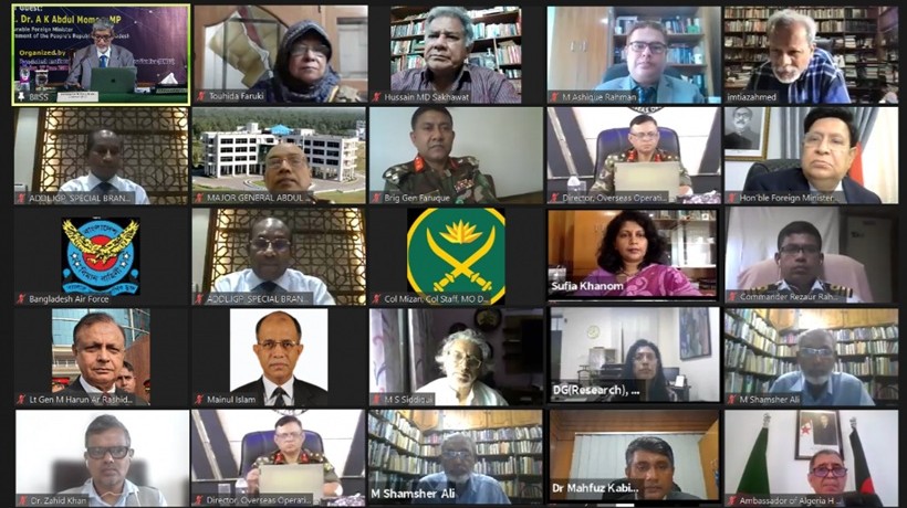 Webinar on Revisiting Contemporary Peace and Security Challenges in the South Asian Region on 27 June 2021