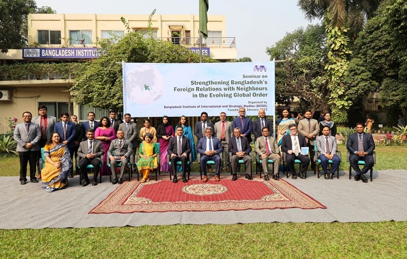 Seminar on "Strengthening Bangladesh’s Foreign Relations with Neighbours in the Evolving Global Order" on 24 January 2023