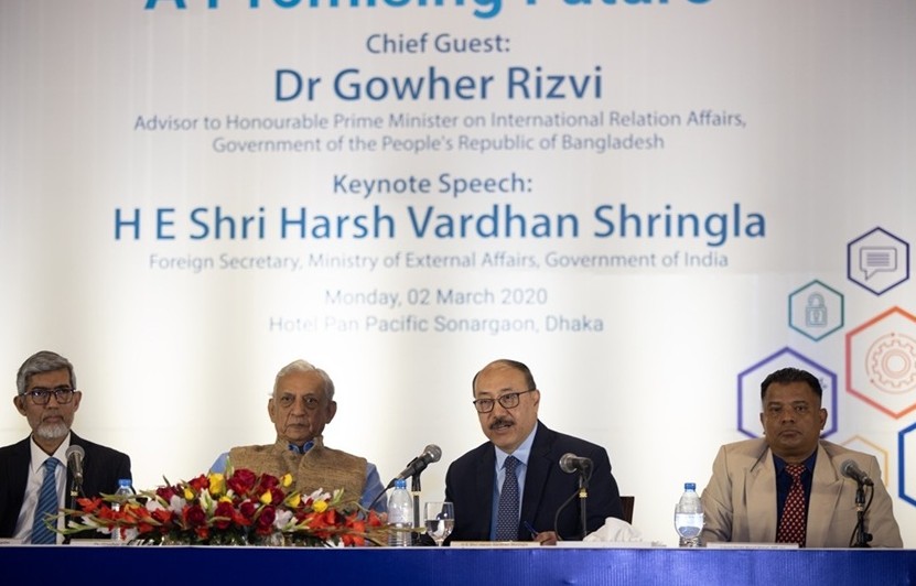 Seminar on “Bangladesh and India: A Promising Future” 02 March 2020 at Hotel Pan Pacific Sonargaon, Dhaka