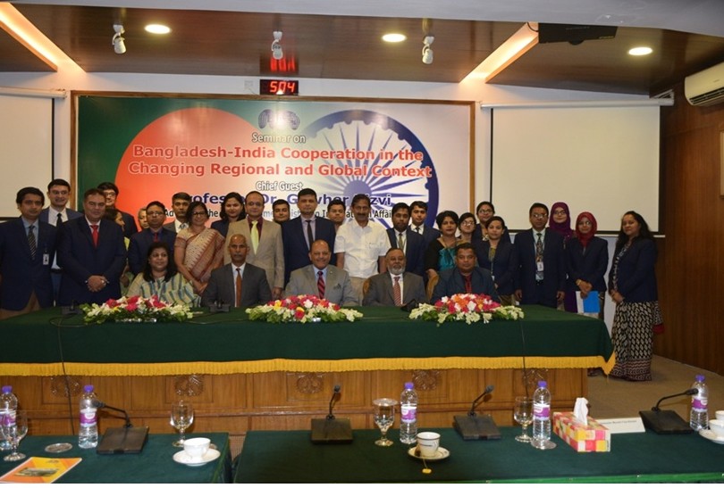 Seminar on Bangladesh–India Cooperation in the Changing Regional and Global Context on 03 July 2019