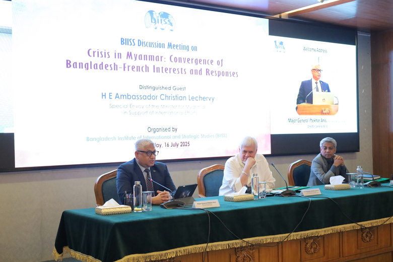 Roundtable Discussion on Crisis in Myanmar: Convergence of Bangladesh-French Interests and Responses