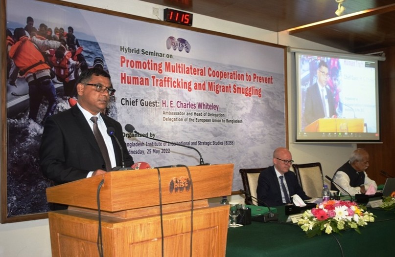 Seminar on Promoting Multilateral Cooperation to Prevent Human Trafficking and Migrant Smuggling on 25 May 2022