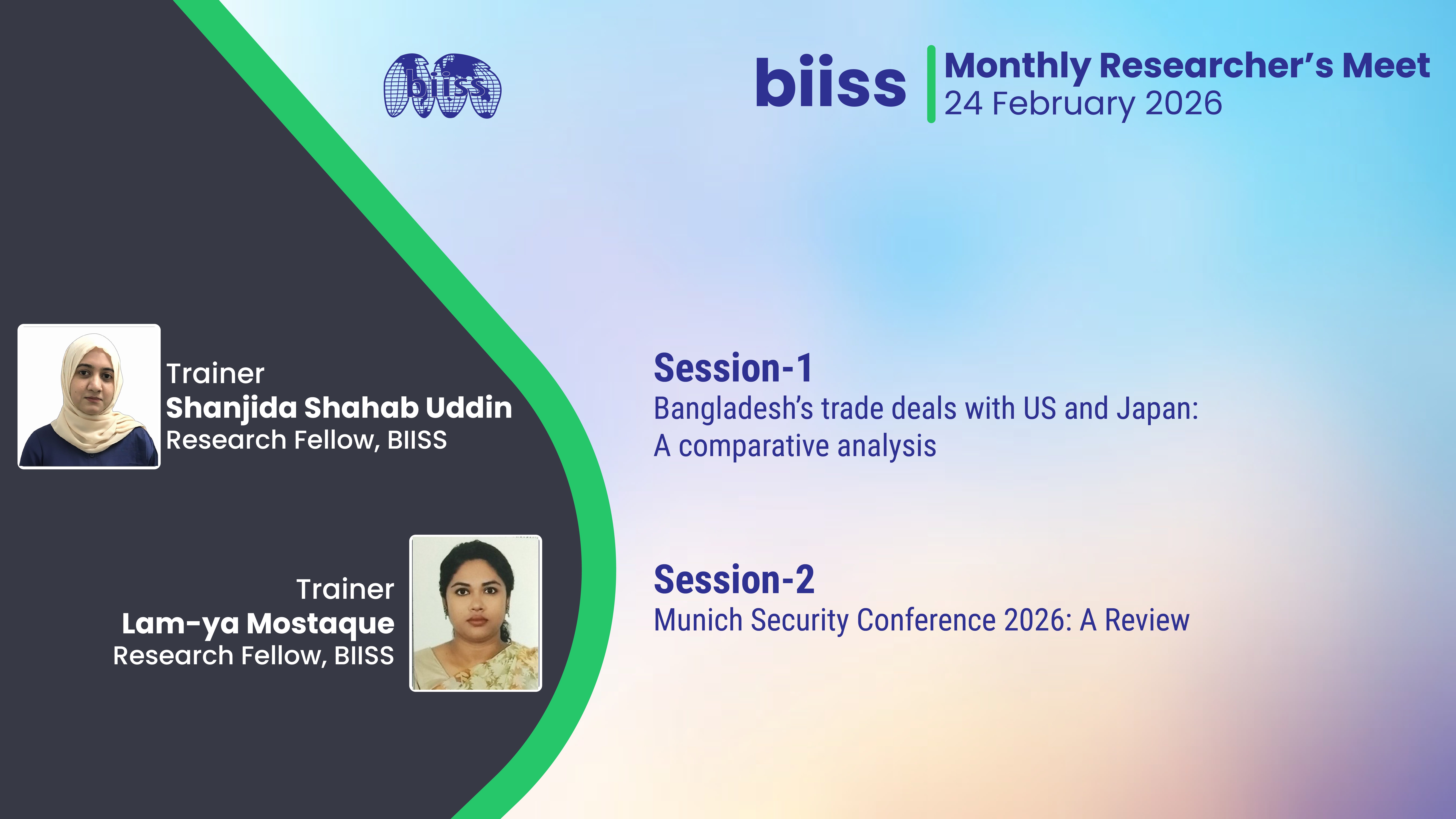 MRM 24 February 2026- Shanjida Shahab Uddin & Lam-ya Mostaque