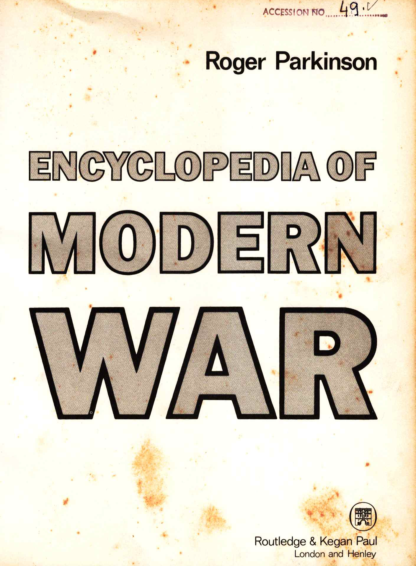 Encyclopedia of modern war