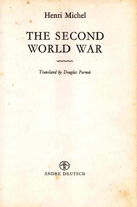 The Second World War