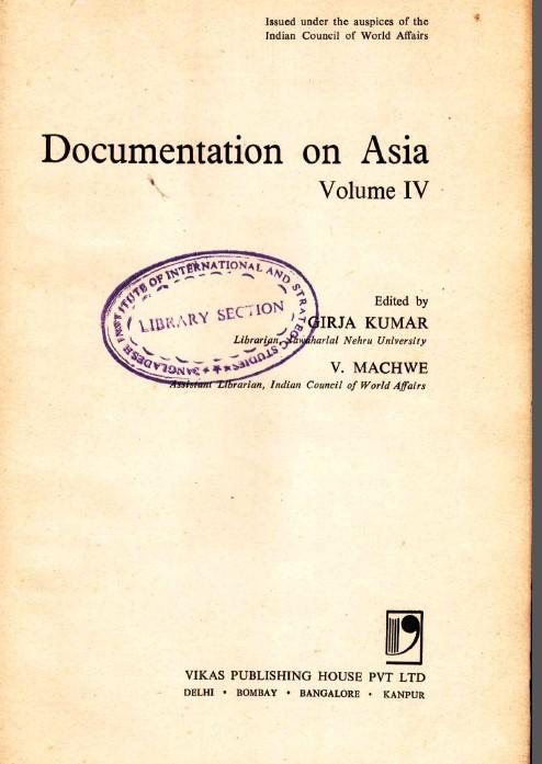 Documentation on Asia