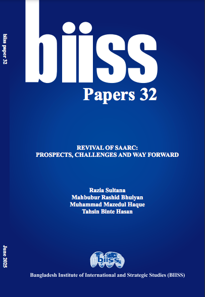 REVIVAL OF SAARC: PROSPECTS, CHALLENGES AND WAY FORWARD