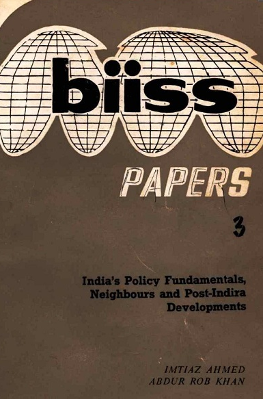 India's Policy Fundamentals, Neighbours and Post-Indira Developments