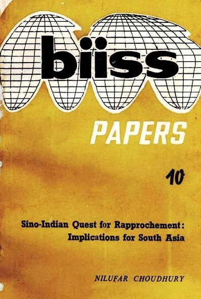 Sino-Indian Quest for Rapprochement Implications for South Asia