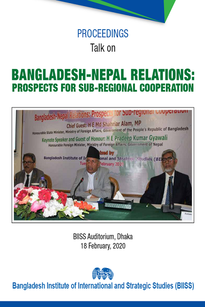 Talk on Bangladesh-Nepal Relations: Prospects for Sub-regional Cooperation